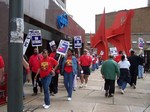 CWA On Strike Against SBC - May 21, 2004