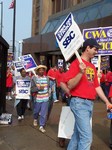 CWA On Strike Against SBC - May 22, 2004
